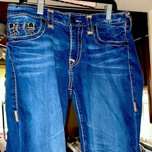 TRUE RELIGION JENNIE CURVY SKINNY SZ 29 JEANS - Picture 1 of 7